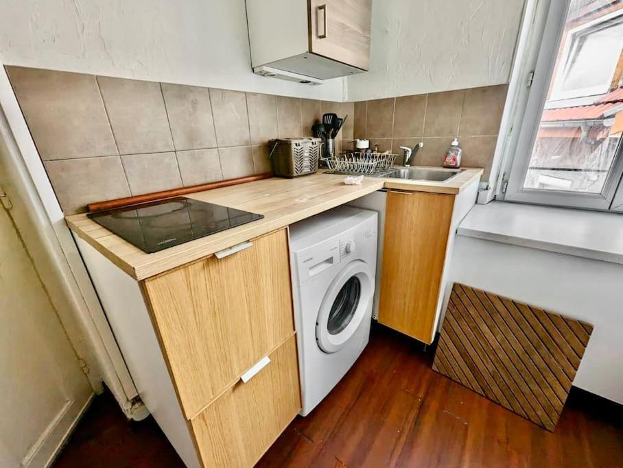 Studio Spacieux - Calme & Tout Equipe Avec Wifi Гренобль Экстерьер фото